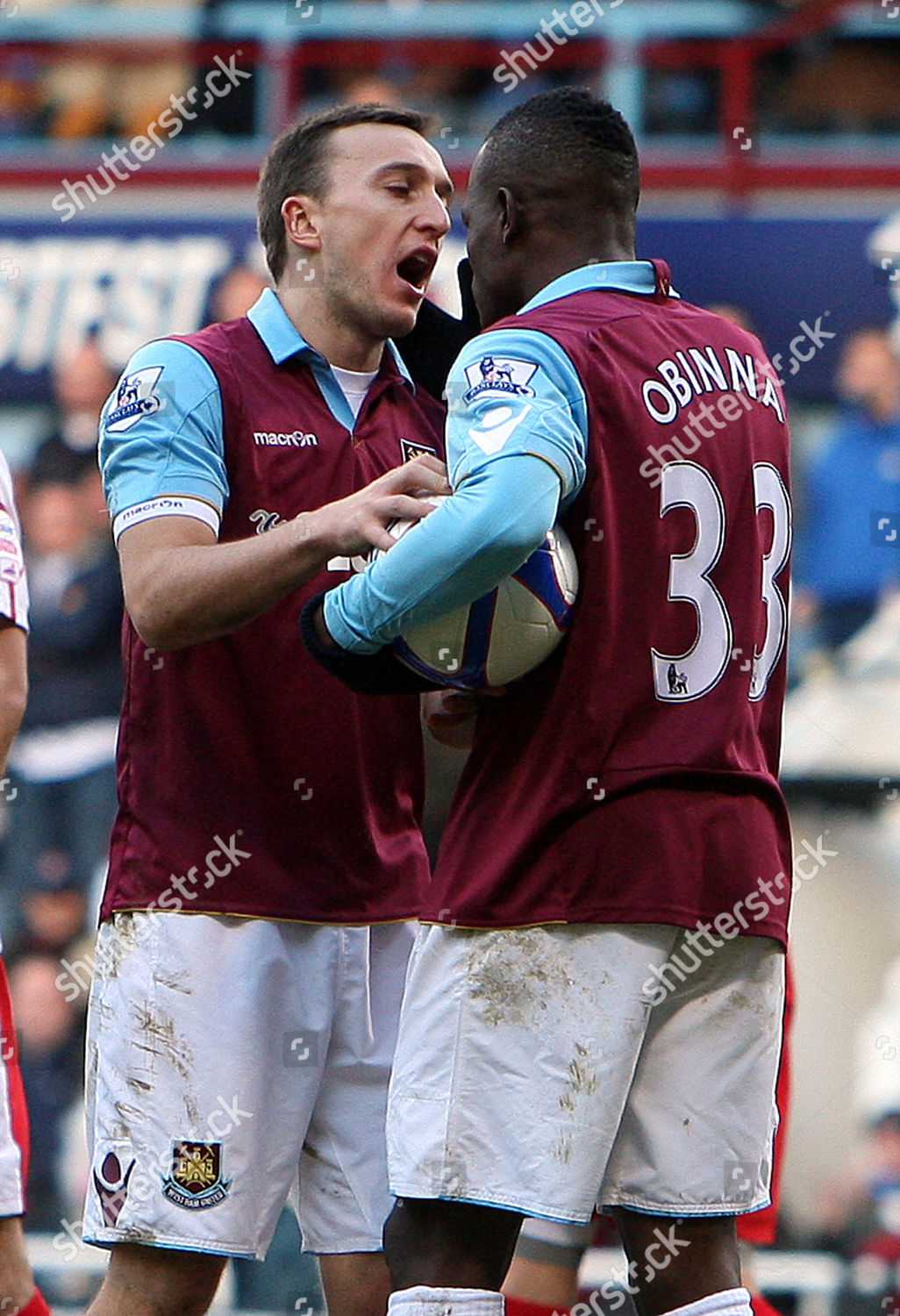 Mark Noble Victor Obinna West Ham Editorial Stock Photo - Stock Image ...