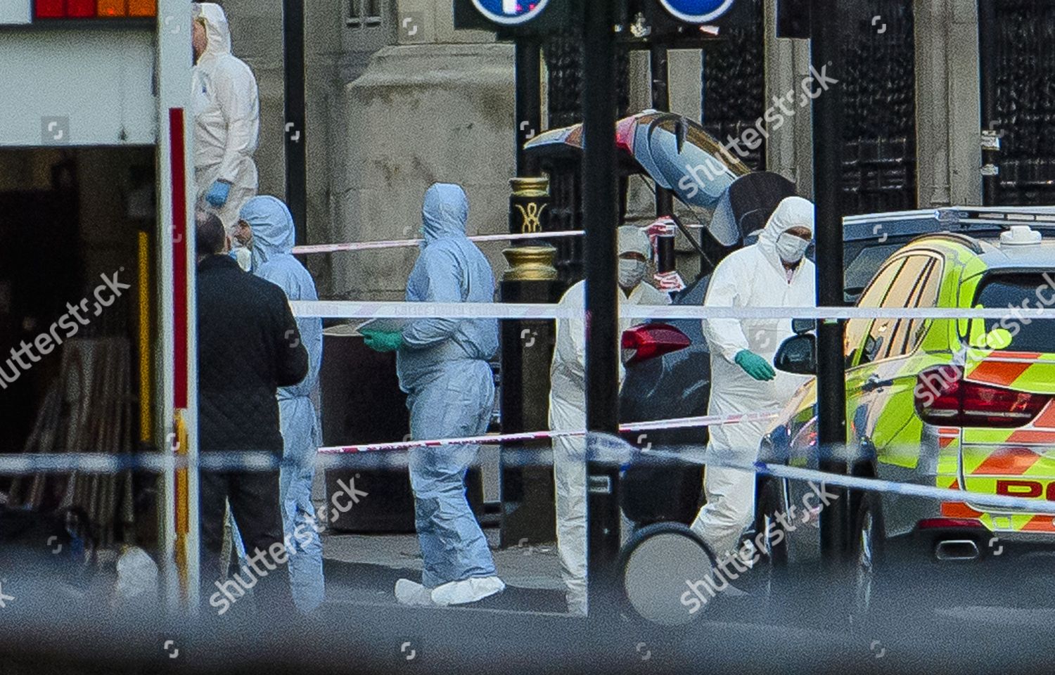 Police Forensics Carry Evidence Form Boot Editorial Stock Photo - Stock ...