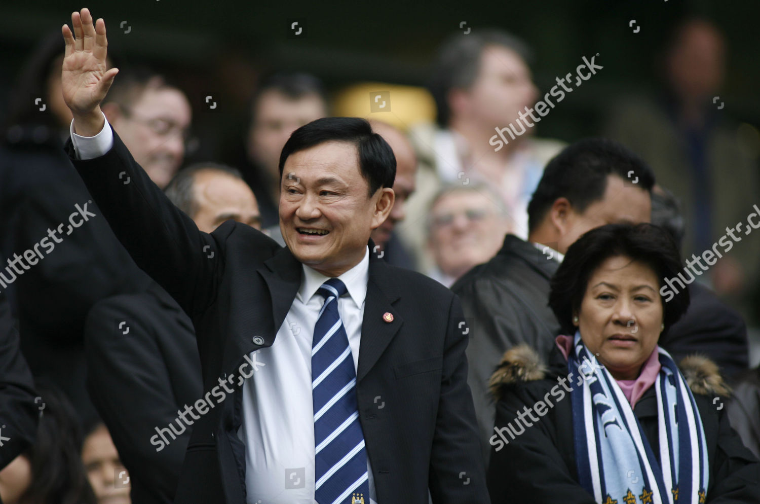 Manchester City Owner Dr Thaksin Shinawatra Editorial Stock Photo ...