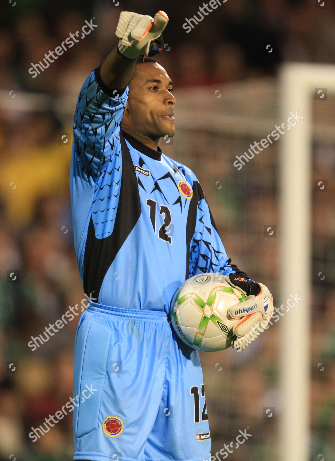 Colombia Goalkeeper Robinson Zapata Editorial Stock Photo Stock Image