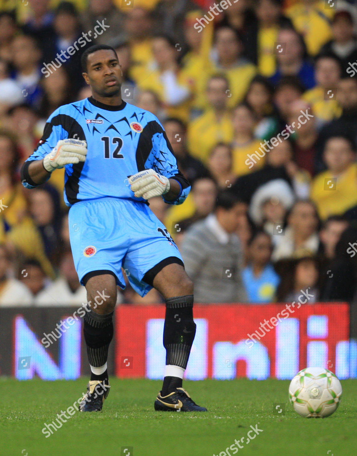 Colombia Goalkeeper Robinson Zapata Editorial Stock Photo Stock Image