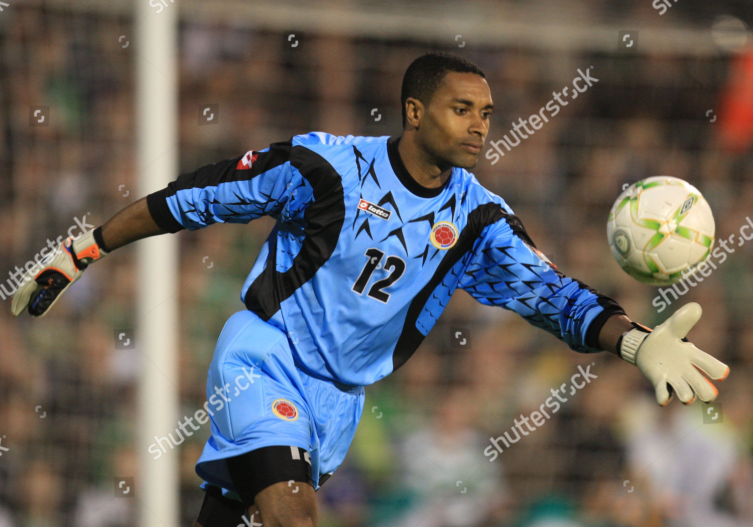 Colombia Goalkeeper Robinson Zapata Editorial Stock Photo Stock Image