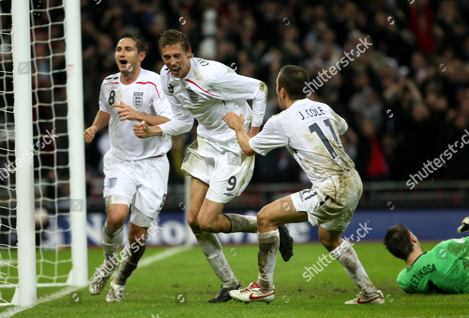 Joe Cole Frank Lampard Peter Crouch Editorial Stock Photo - Stock Image ...