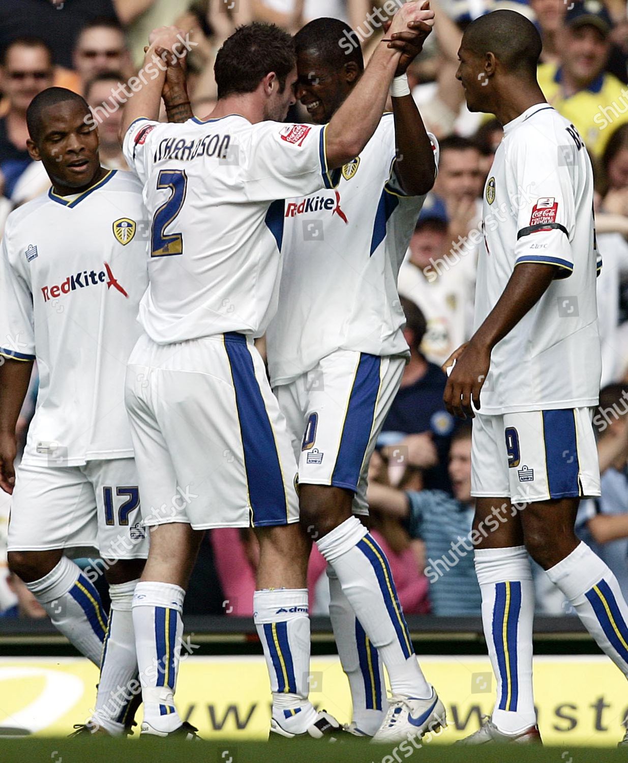 Tresor Kandol Leeds United Celebrates His Editorial Stock Photo Stock