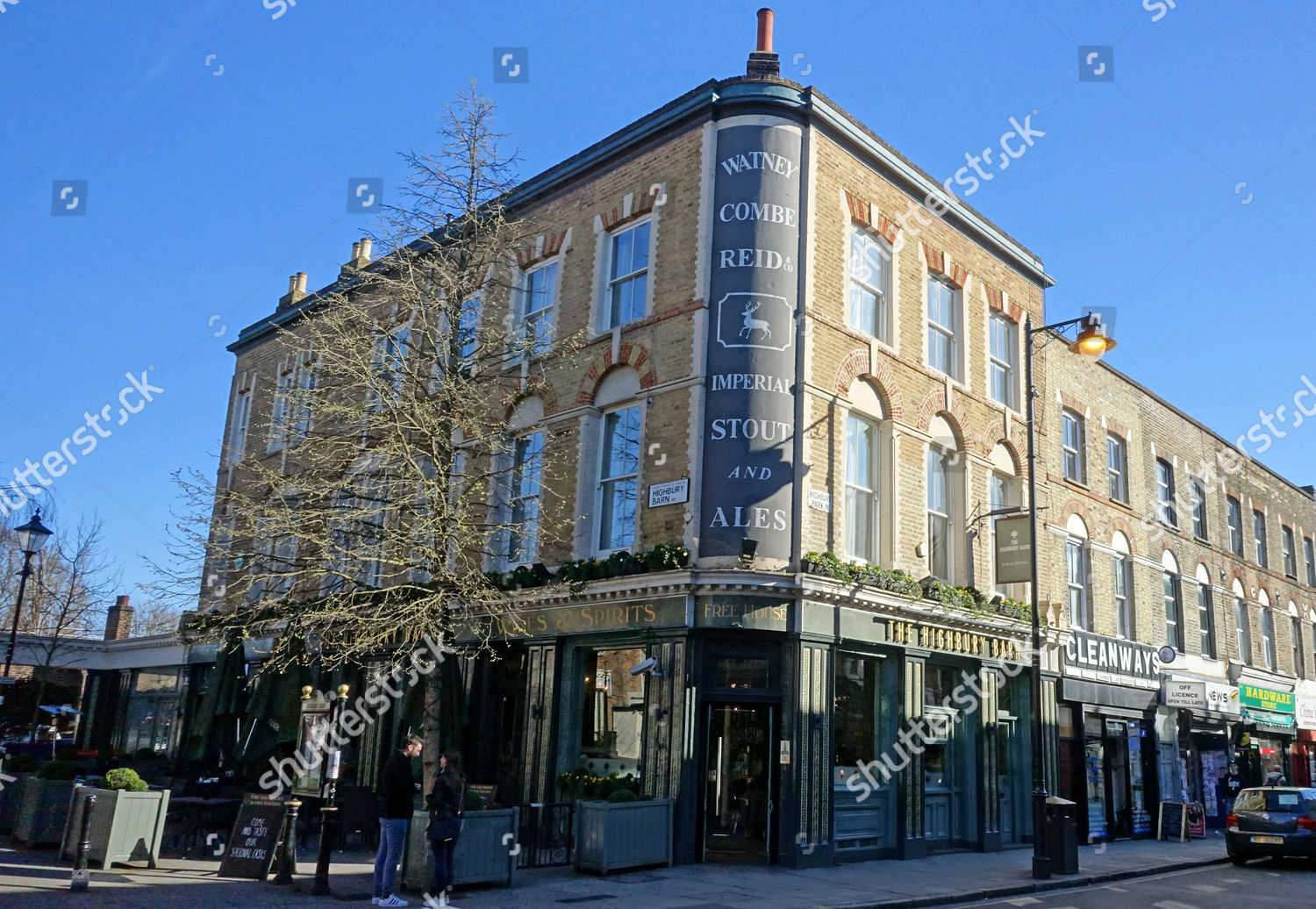 Highbury Barn Public House Highbury North London Editorial Stock