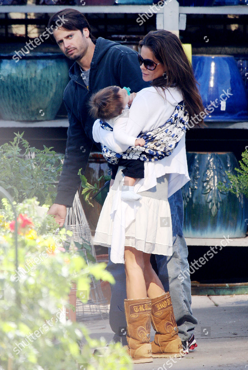 David Charvet Brooke Burke Son Shaya Editorial Stock Photo Stock