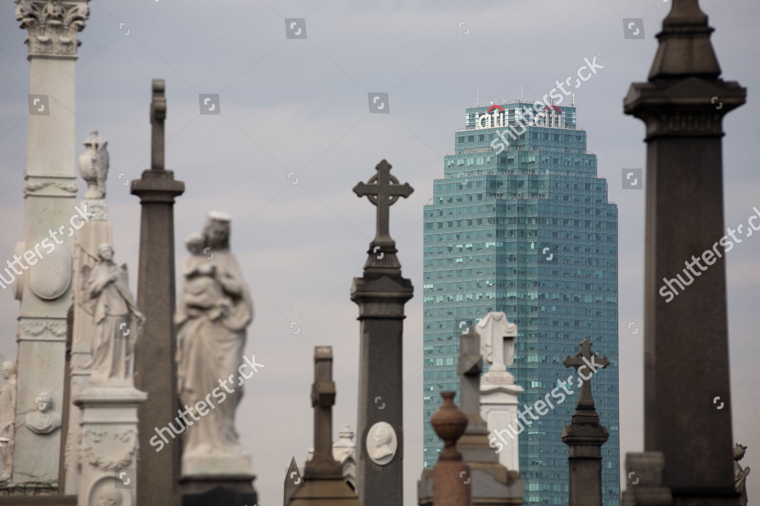 Citibank Building Queens Seen Calvary Cemetery Editorial Stock Photo Stock Image Shutterstock