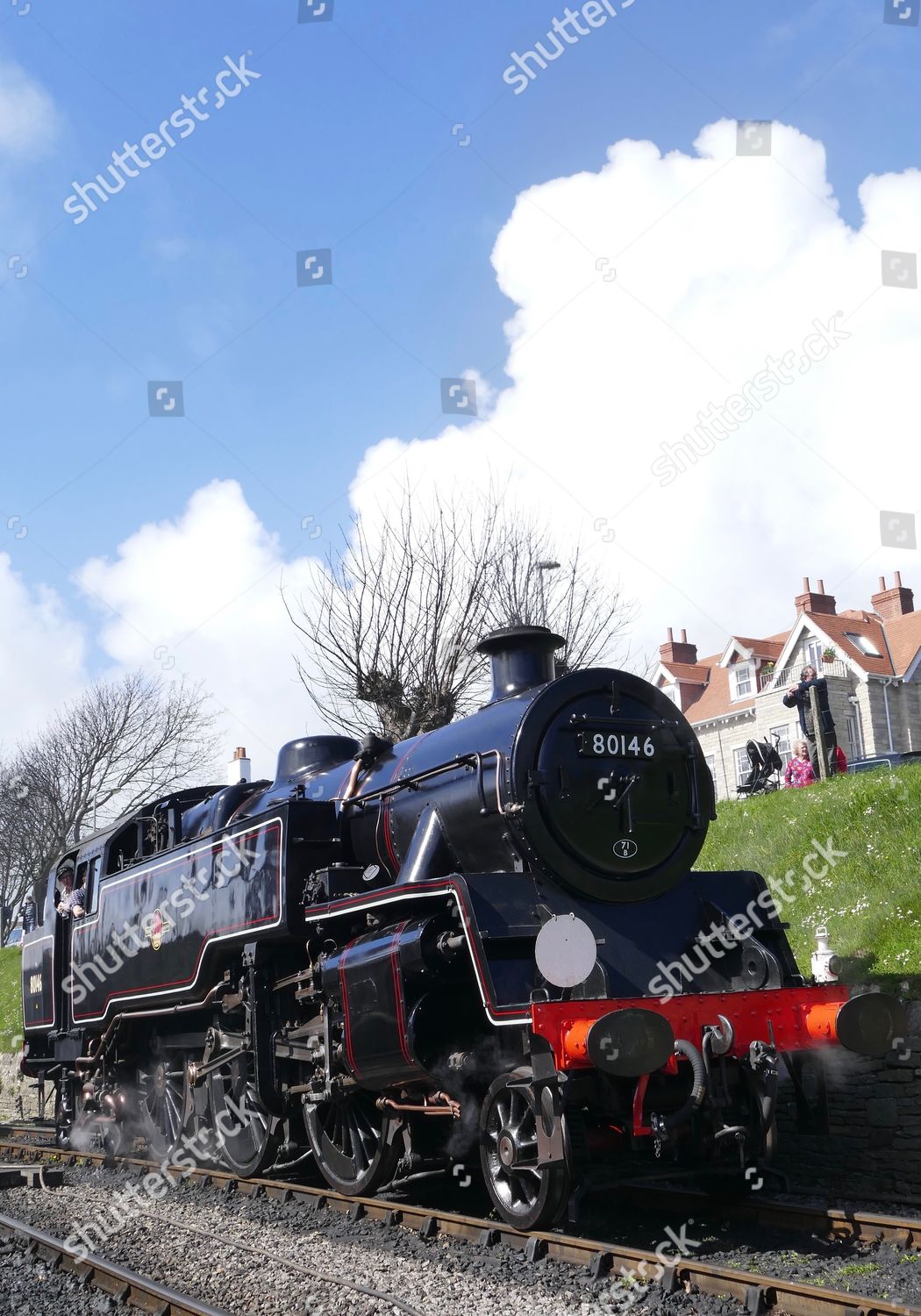 Strictly Bullied Steam Engines Arrive Swanage Editorial Stock Photo ...