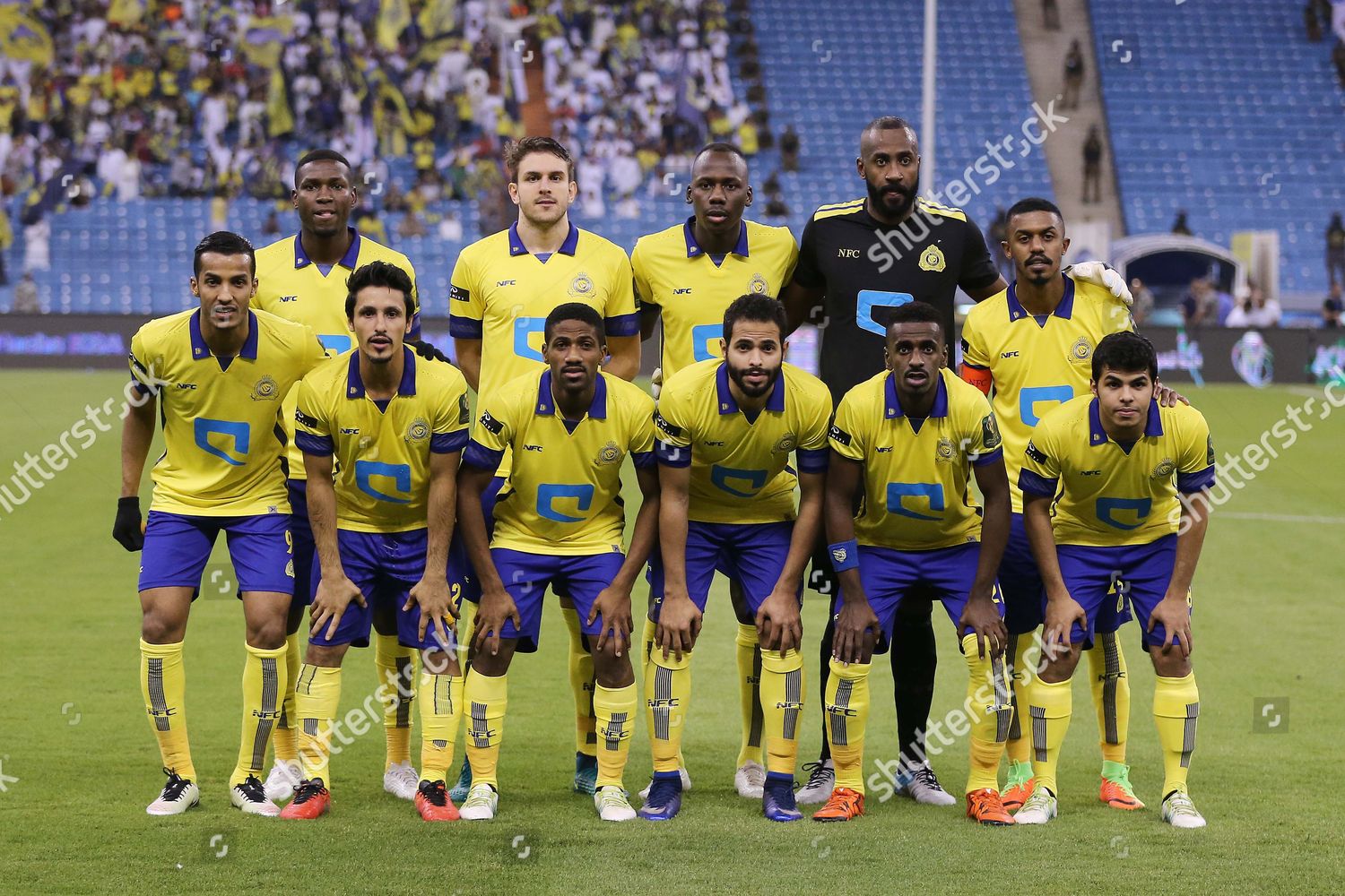 Alnassr Team Pose Team Photo Prior Editorial Stock Photo - Stock Image ...