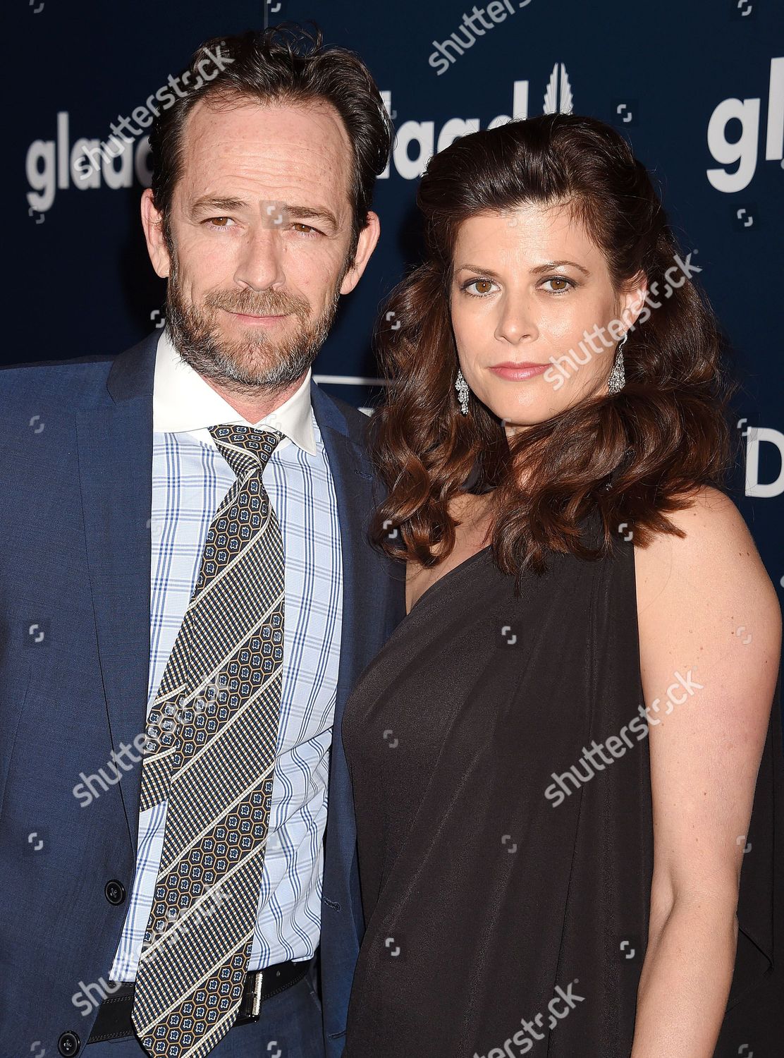 Luke Perry Fiance Wendy Madison Bauer Editorial Stock Photo - Stock