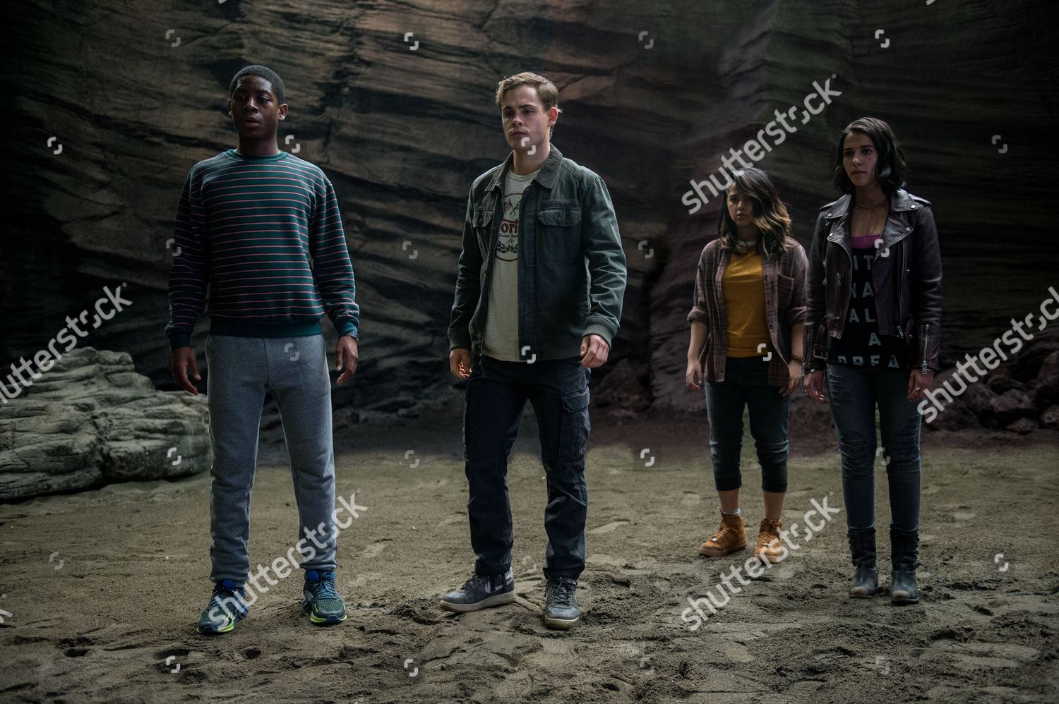 Editorial Stock Photo Of Rj Cyler Dacre Montgomery Becky G Naomi