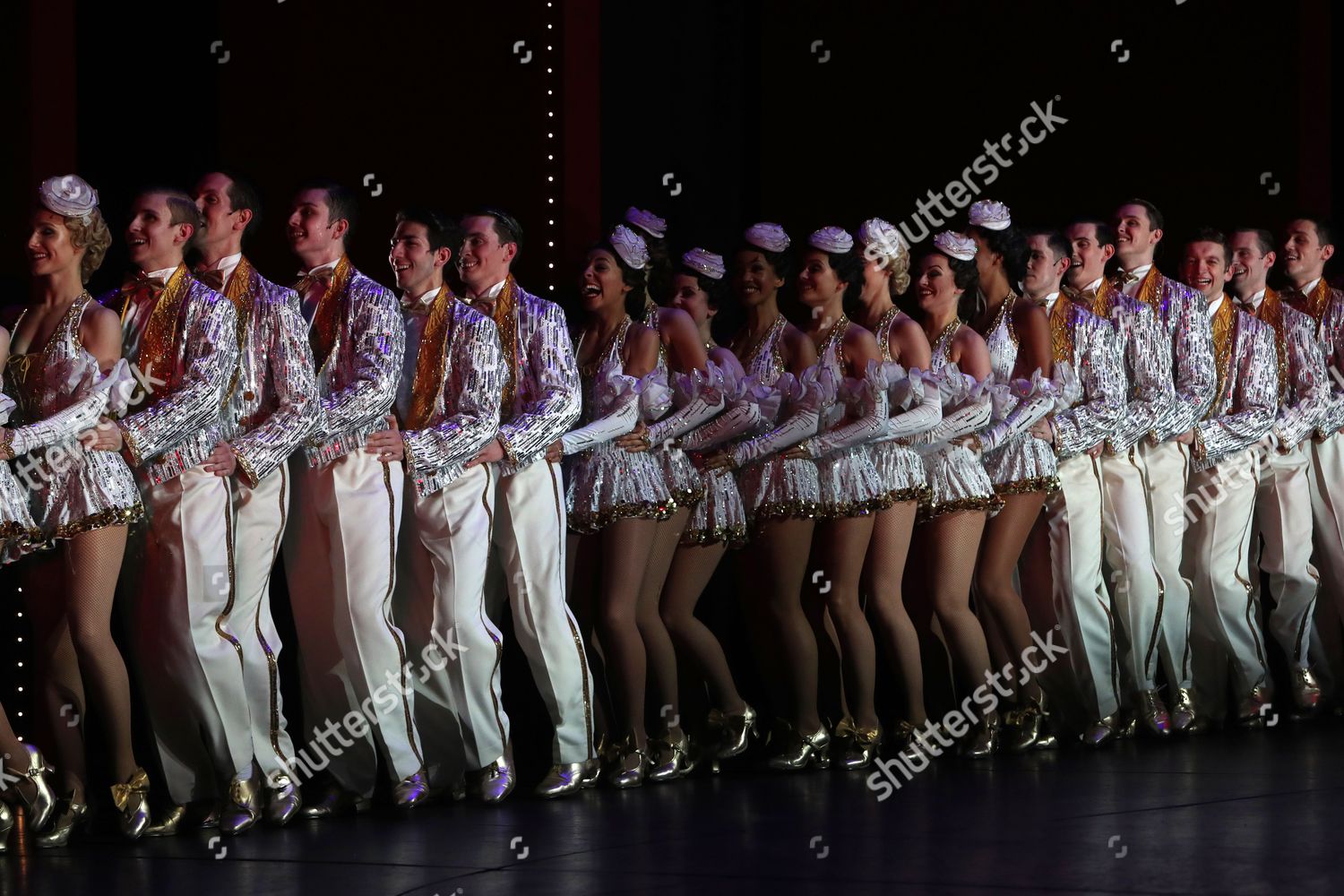 Dancers Perform During Curtain Call On Opening Editorial Stock