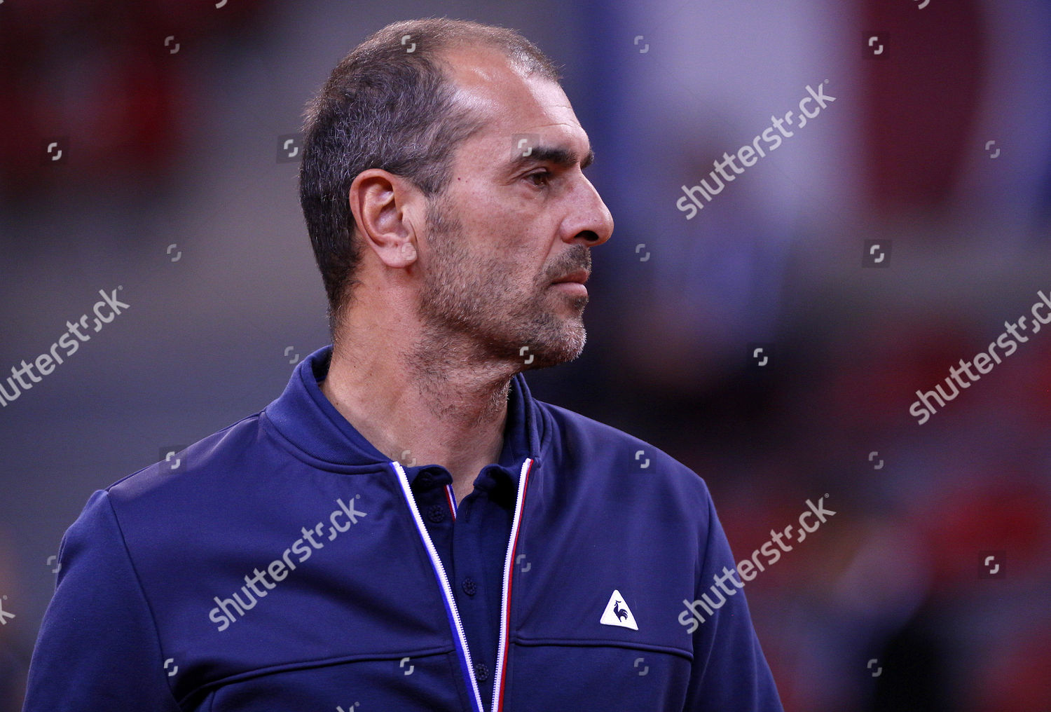 Cedric Police Cocaptain France Action During Editorial Stock Photo