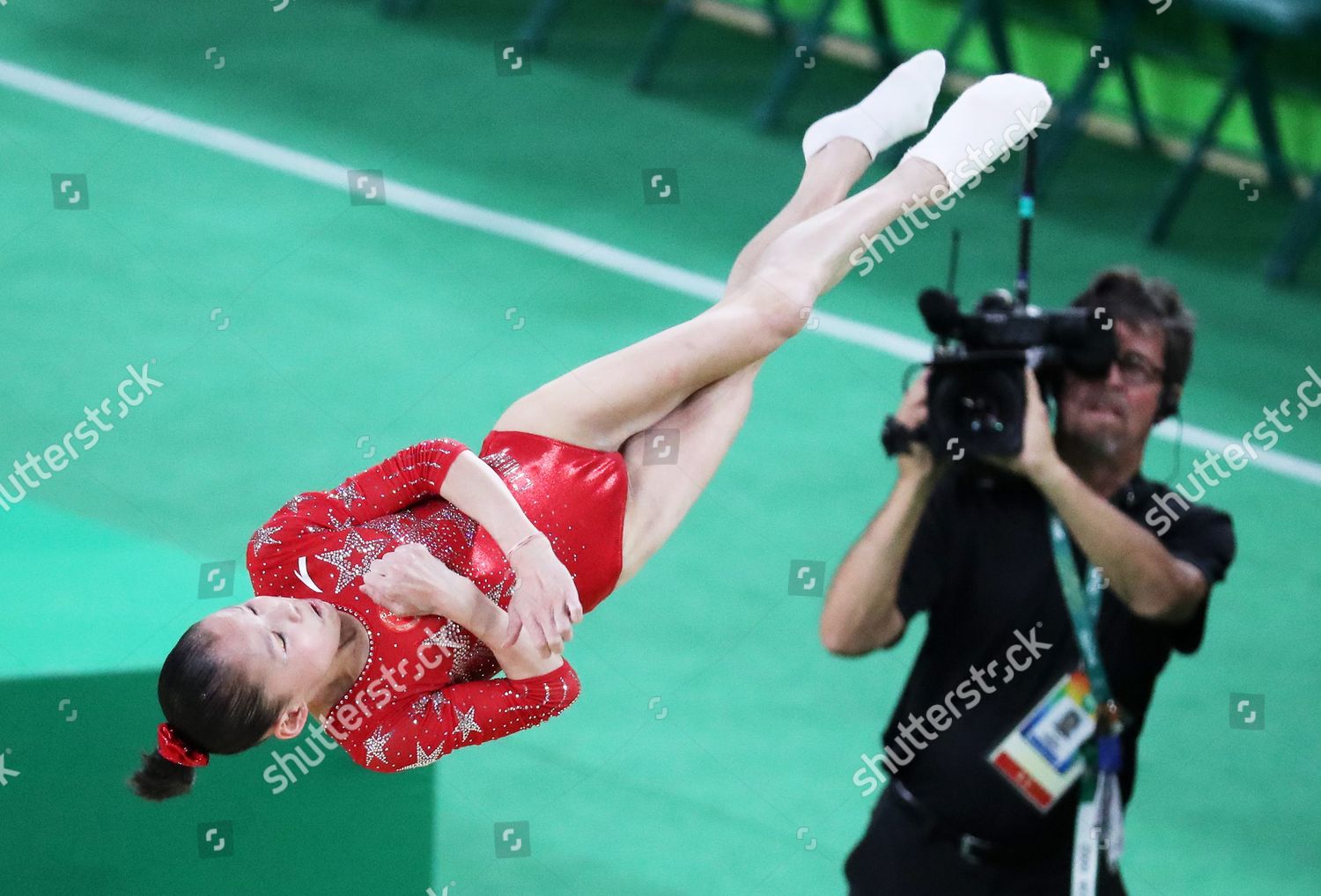 Shang Chunsong China Competes On Floor Editorial Stock Photo - Stock