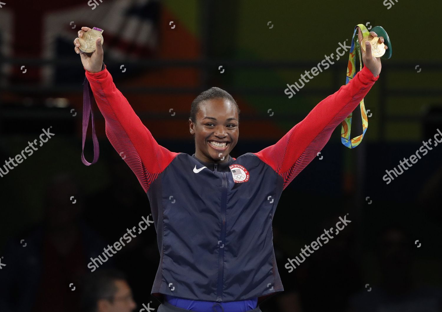 Gold Medal Winner Claressa Maria Shields Editorial Stock Photo Stock