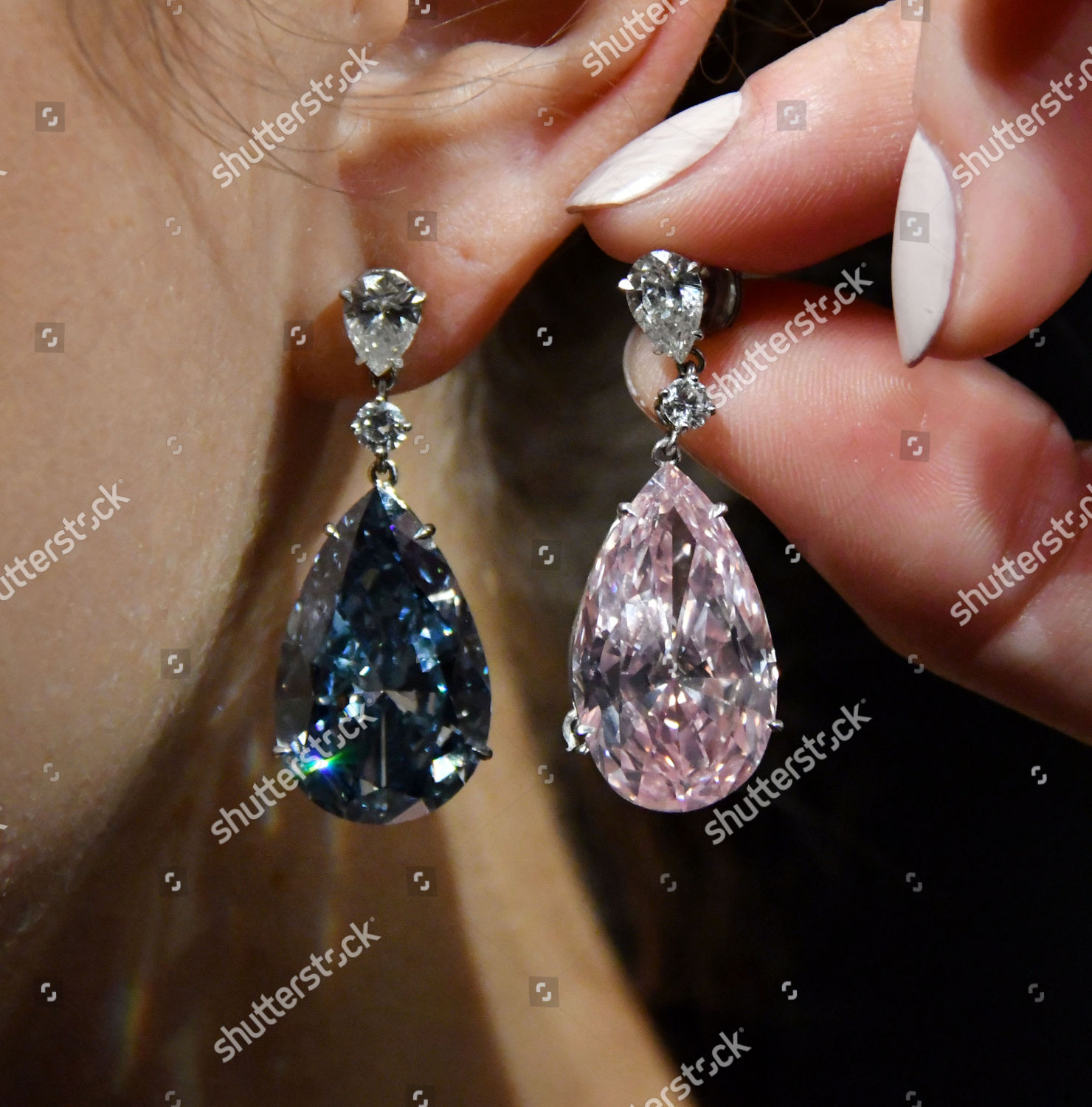 apollo blue diamond earrings