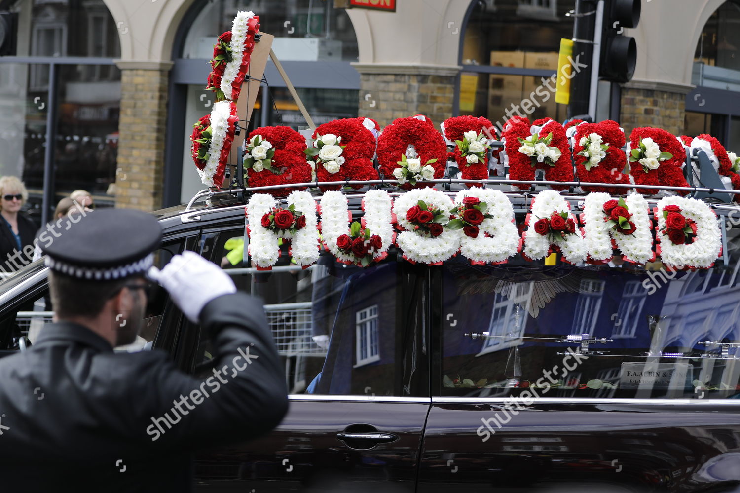 Funeral Policeman Keith Palmer Southwark Cathedral London