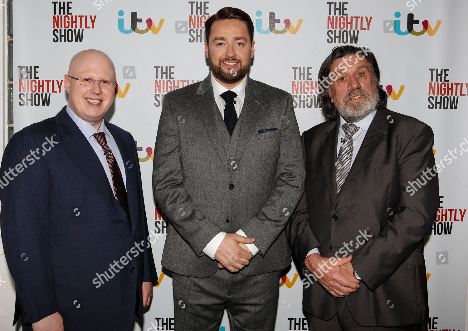 Matt Lucas Jason Manford Ricky Tomlinson Editorial Stock Photo - Stock