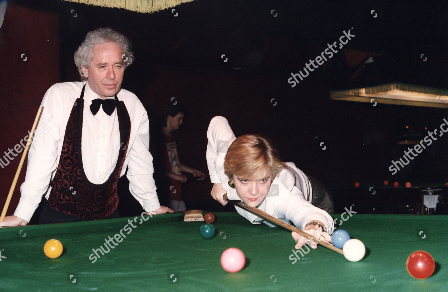 Allison Fisher Jeff Powell Professional Snooker Editorial Stock Photo