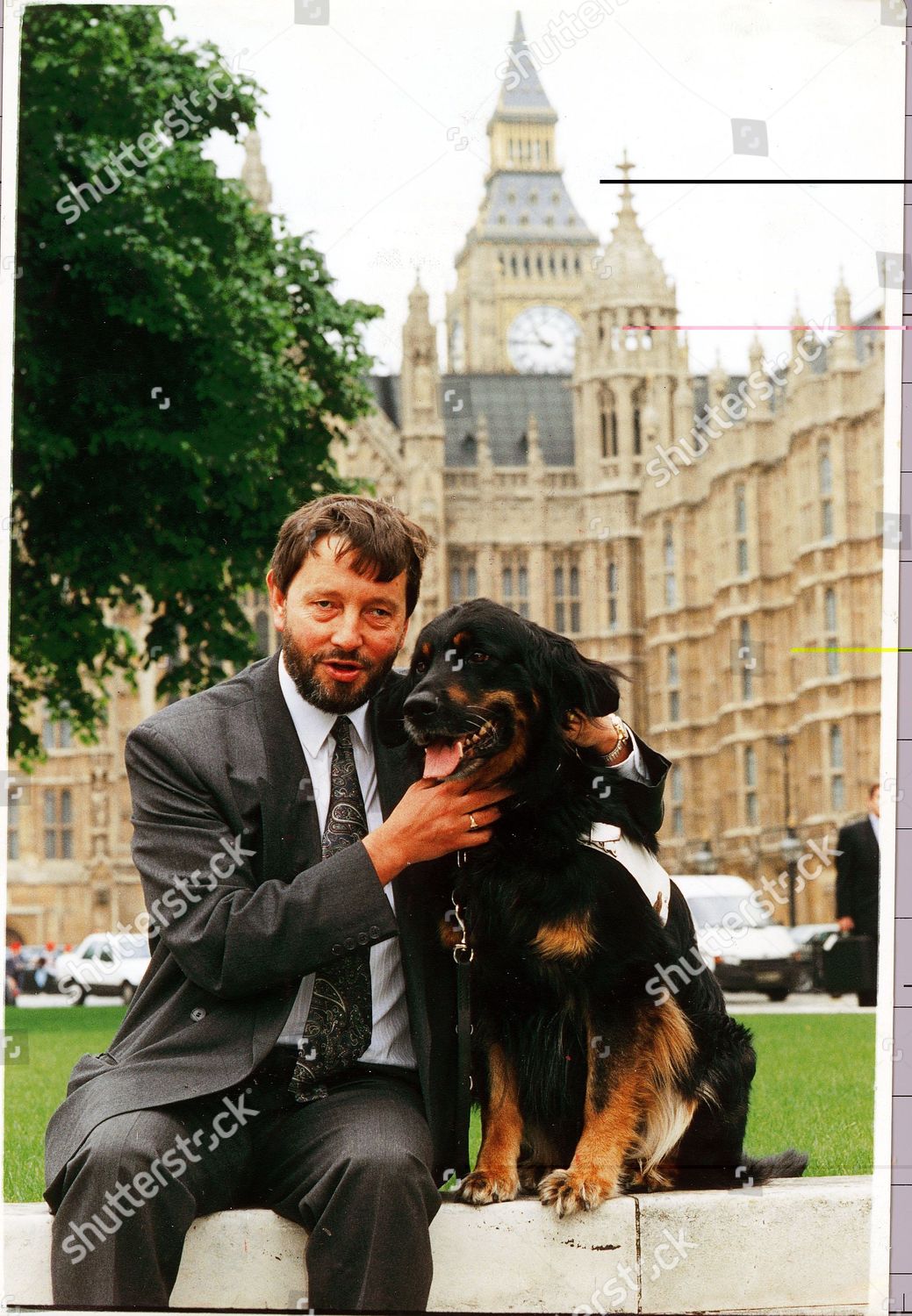 David Blunkett Mp Offa His Guide Editorial Stock Photo Stock Image Shutterstock