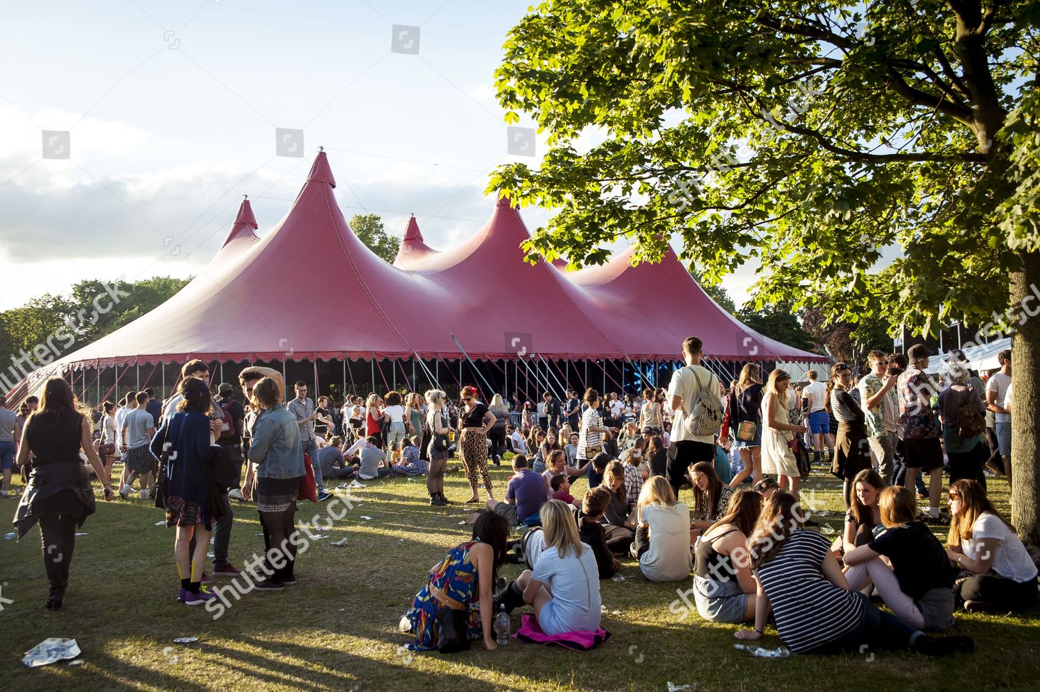 East London Festival Field Day London Editorial Stock Photo Stock