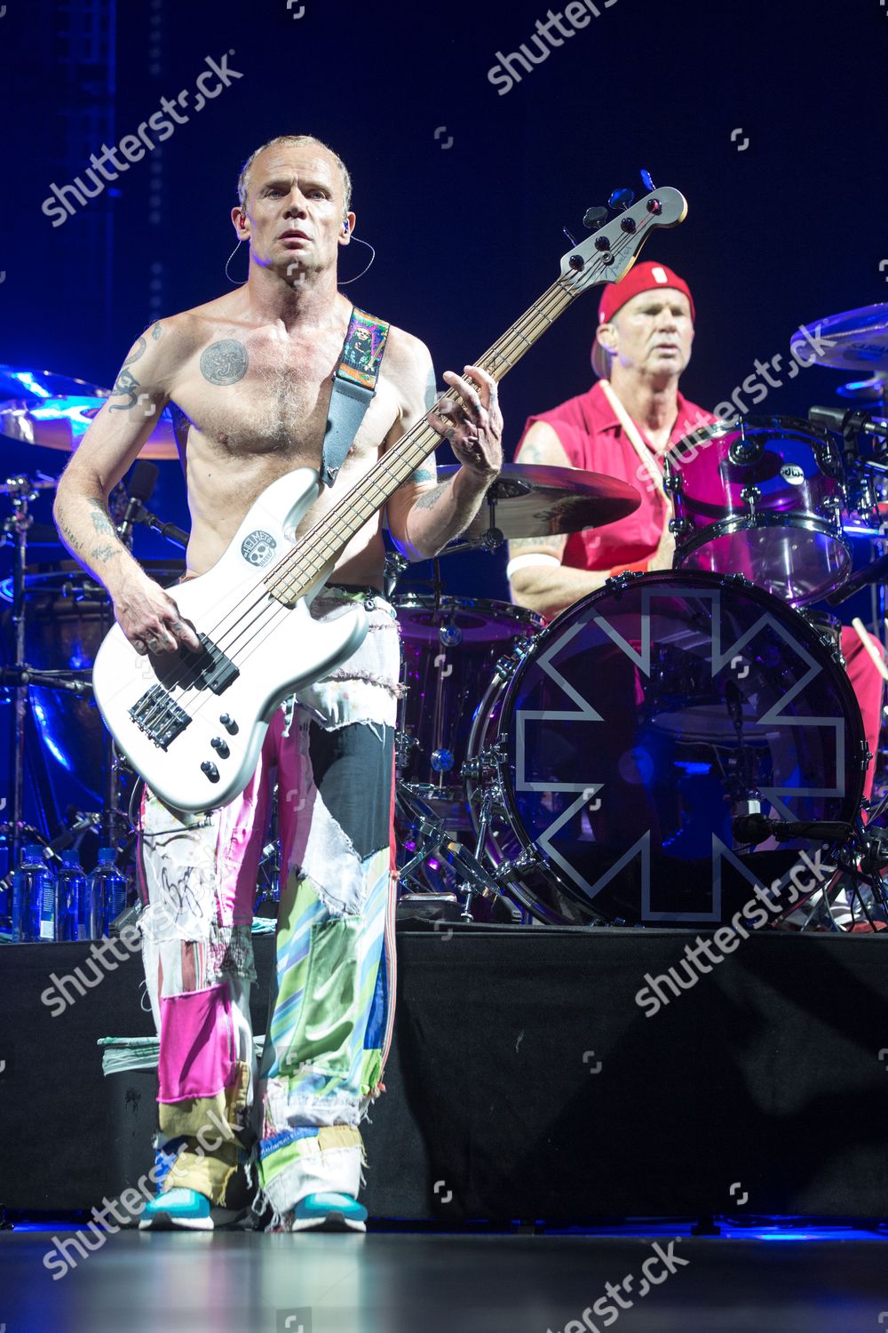 Bassist Flea Red Hot Chili Peppers Editorial Stock Photo - Stock Image