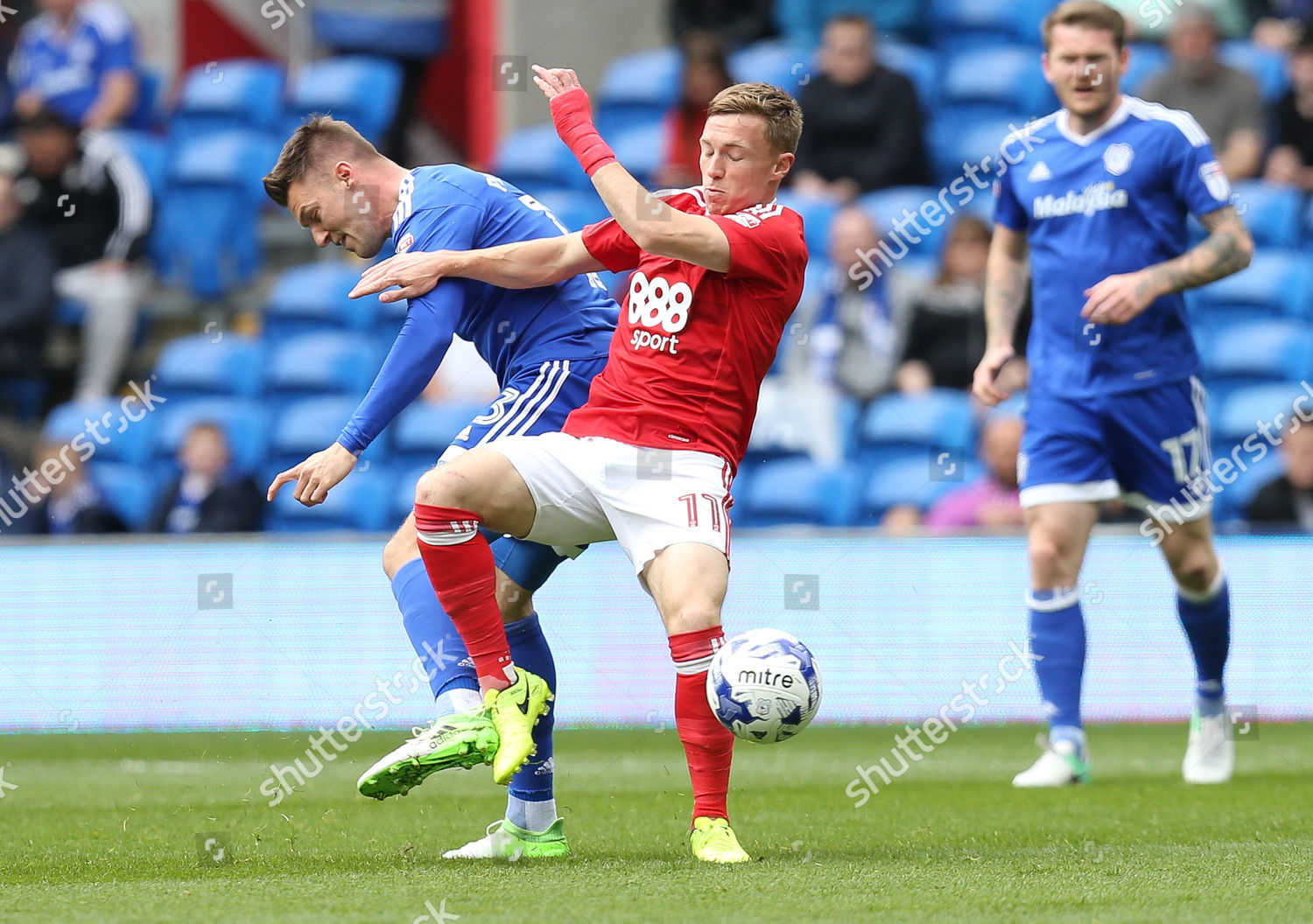 Benjamin Osborn Nottingham Forest Anthony Pilkington Editorial Stock ...