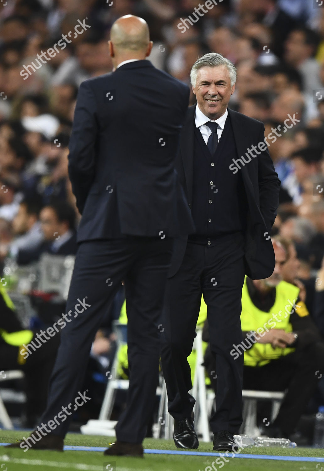 Bayern Munich Manager Carlo Ancelotti Jokes Real Editorial Stock Photo Stock Image Shutterstock