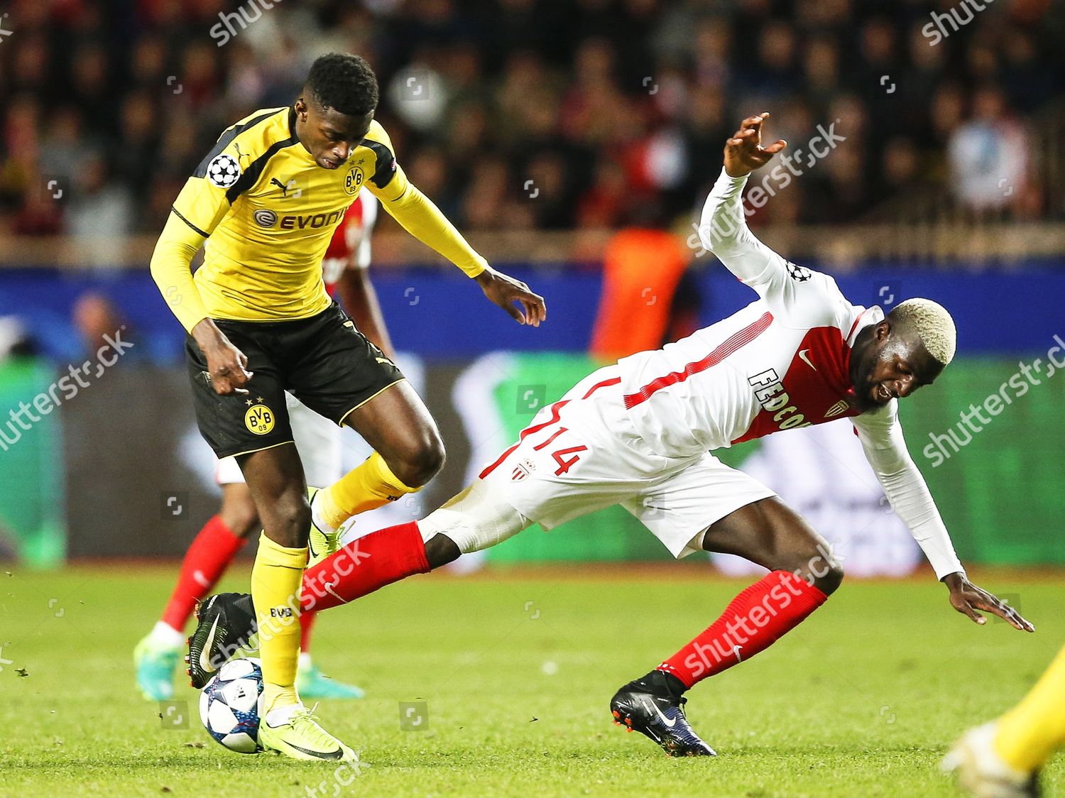 Tiemoue Bakayoko Ousmane Dembele Editorial Stock Photo Stock Image