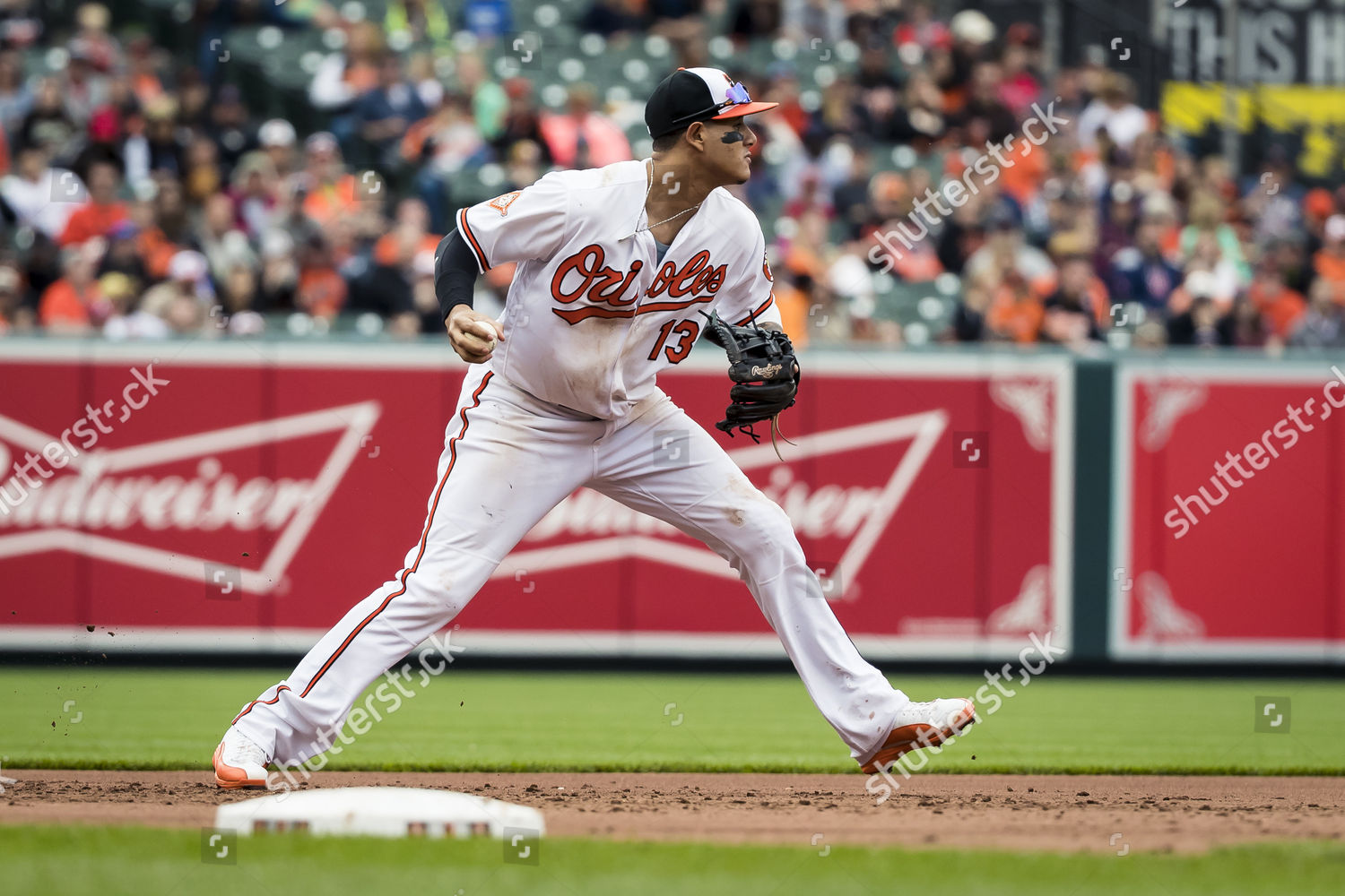 Baltimore Orioles Third Baseman Manny Machado Editorial Stock Photo ...