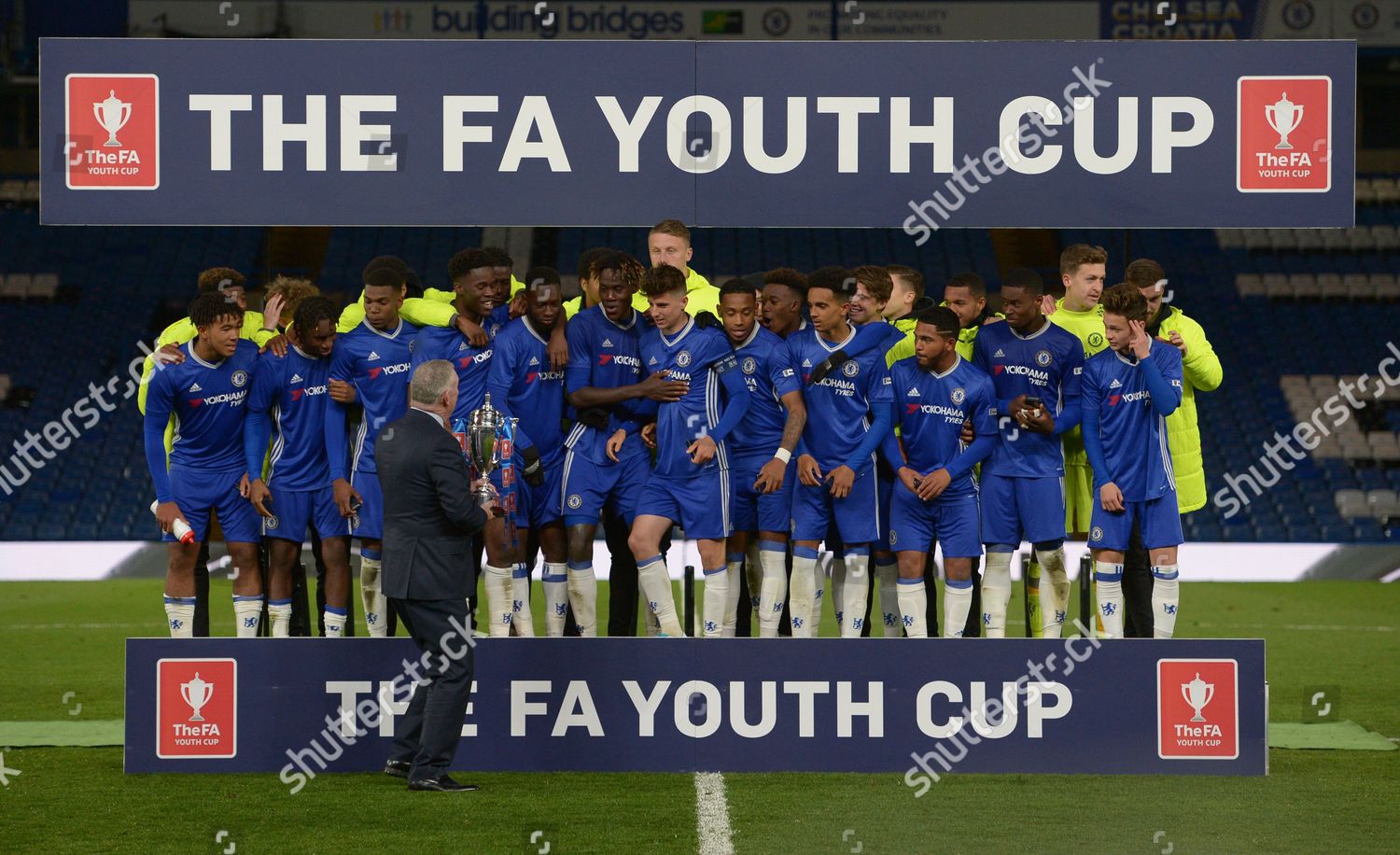 Fa Chairman Greg Clarke Hands Trophy Mason Editorial Stock Photo Stock Image Shutterstock