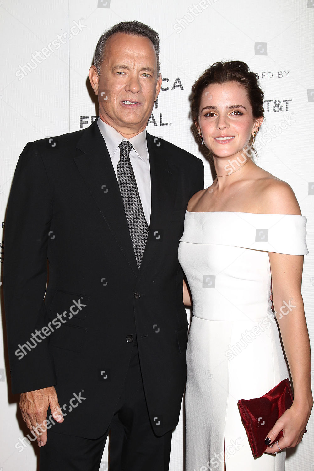 Tom Hanks Emma Watson Editorial Stock Photo Stock Image Shutterstock