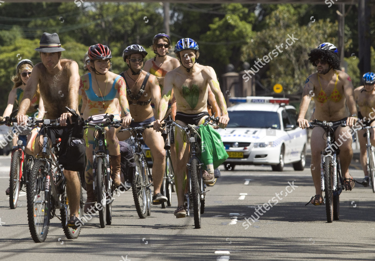 Participants Worldwide Naked Bike Editorial Stock Photo Stock Image