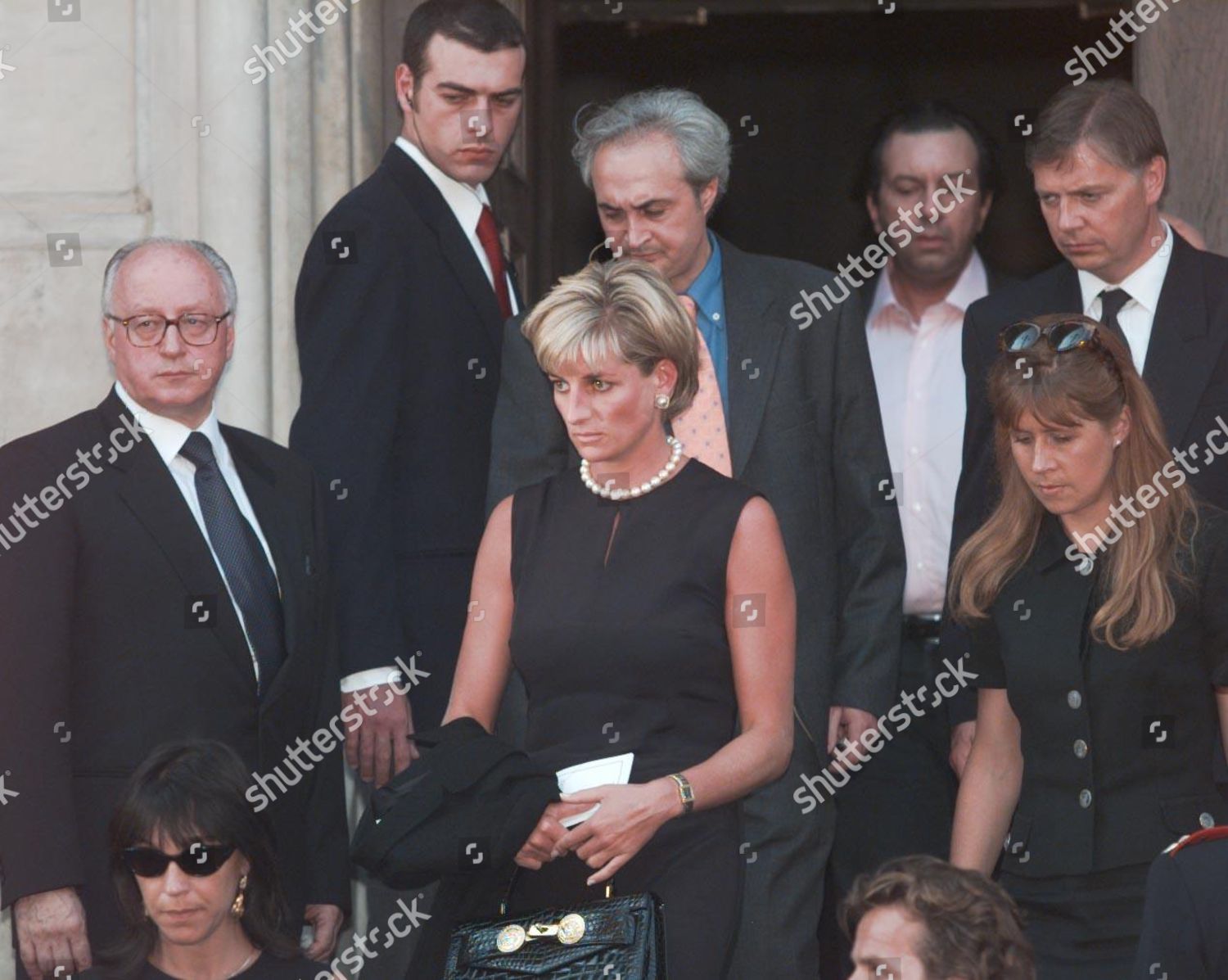 Gianni Versace Memorial Service Milan Princess Editorial Stock Photo ...