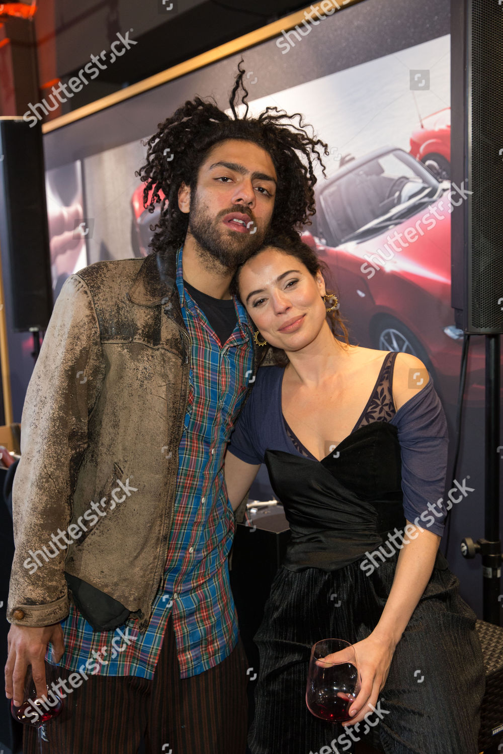 Noah Becker Freundin Taina Moreno De Editorial Stock Photo - Stock
