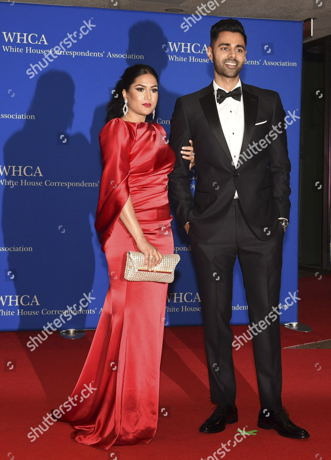 Hasan Minhaj Beena Minhaj Editorial Stock Photo - Stock Image