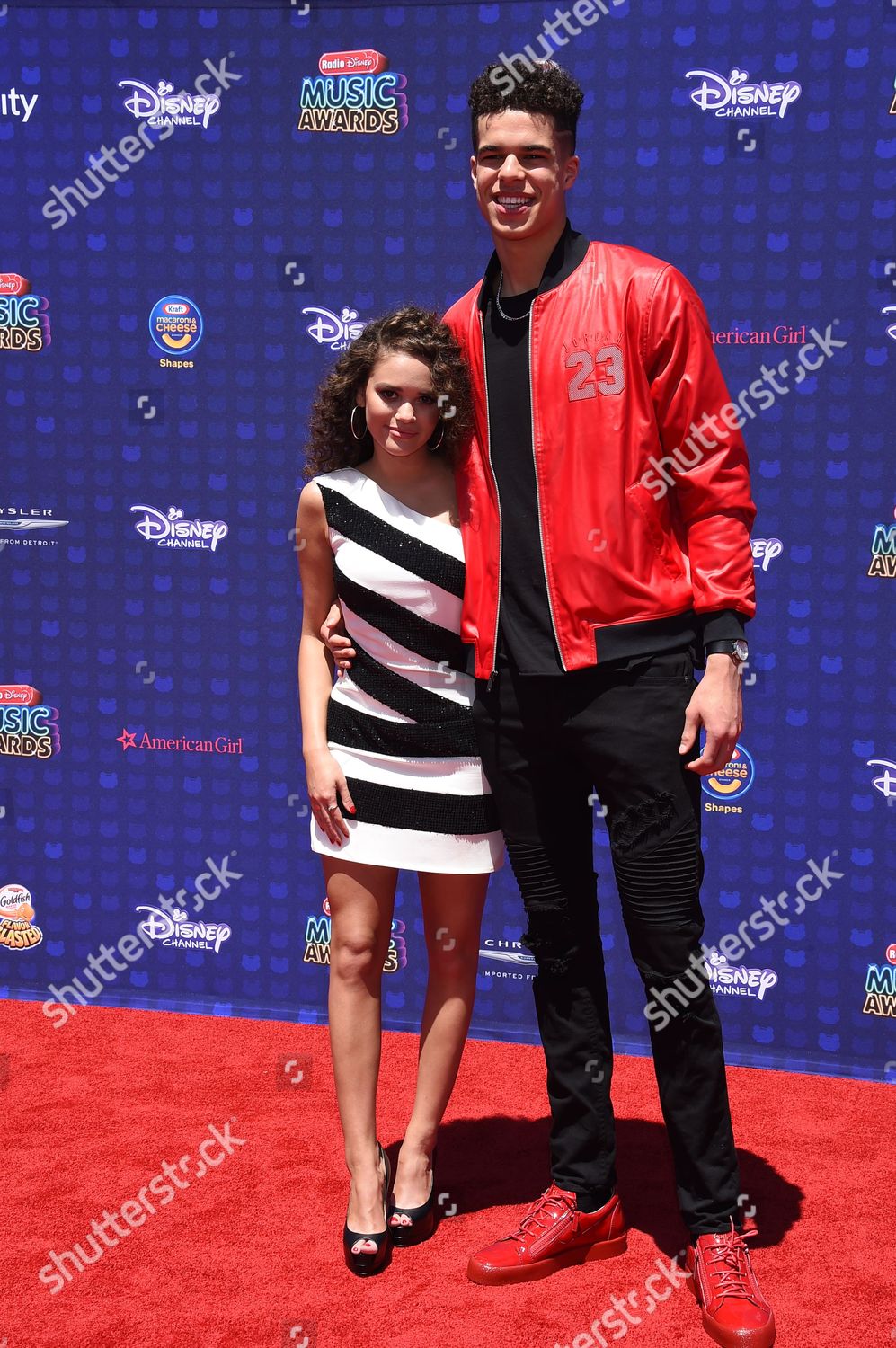 Madison Pettis Michael Porter Jr Editorial Stock Photo Stock Image