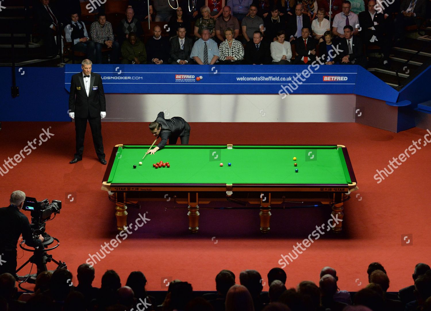 Mark Selby England Table During World Editorial Stock Photo