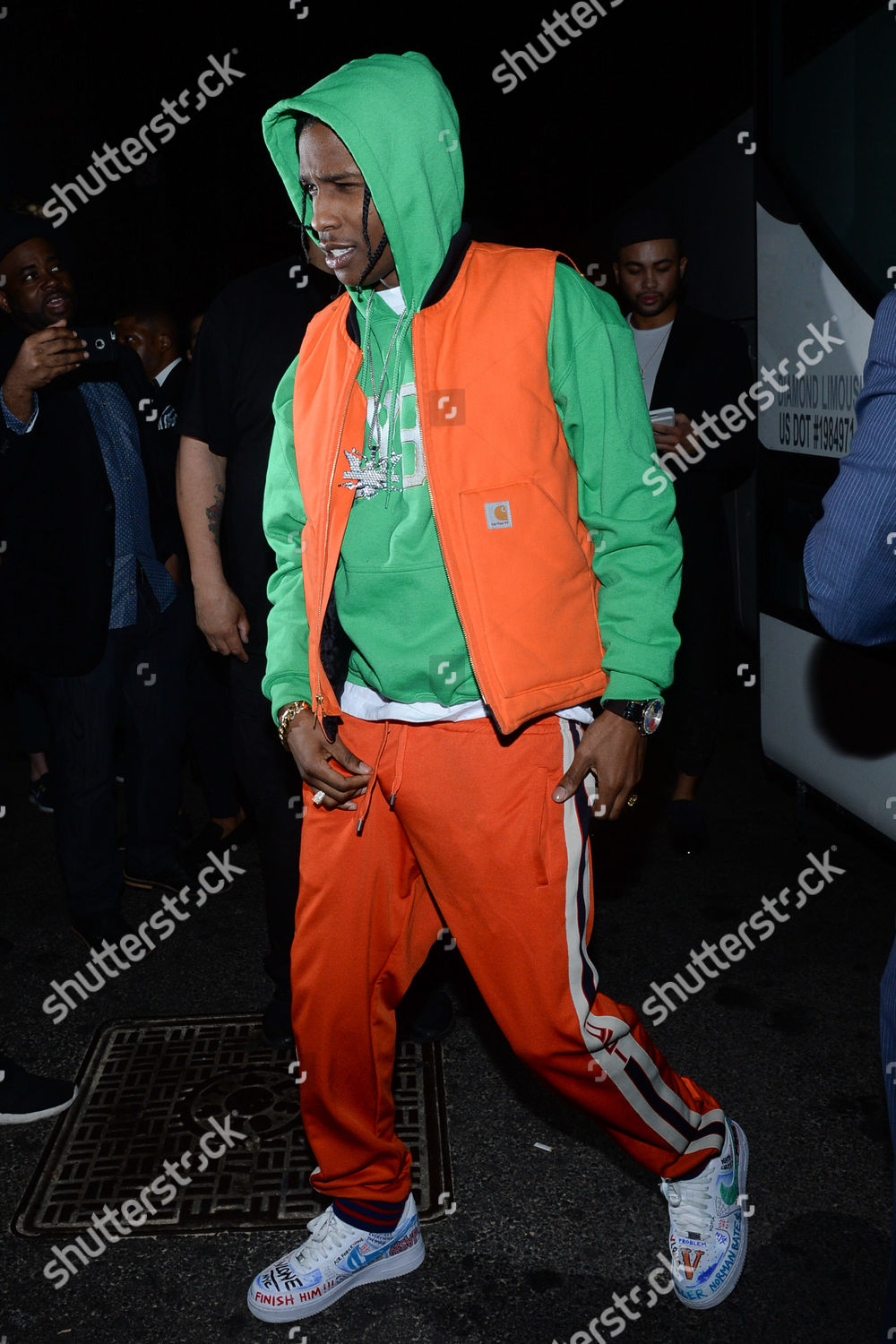 asap rocky comme des garcons