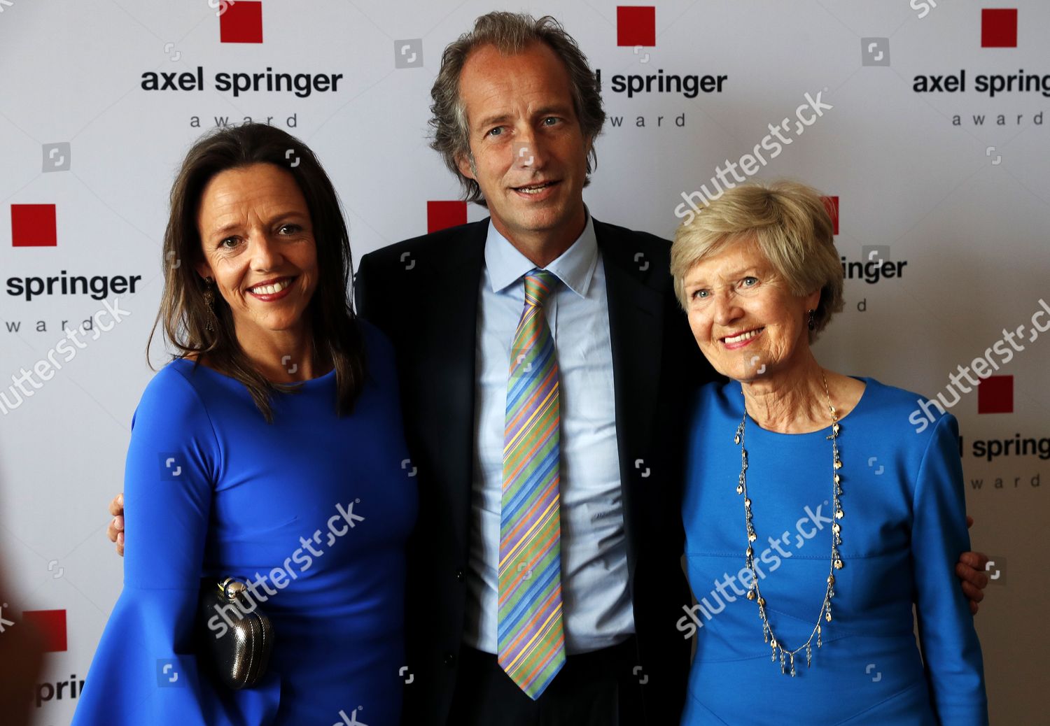 Friede Springer Nicolaus Springer Clarissa Springer Redaktionelles Stockfoto Stockbild Shutterstock