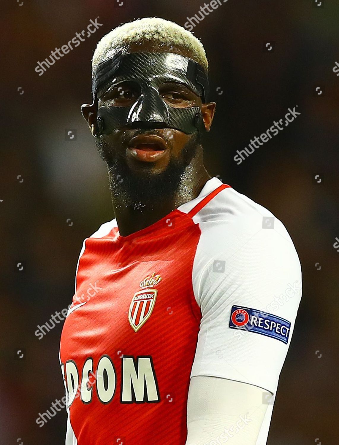 Tiemoue Bakayoko Monaco Wearing Face Mask During Editorial Stock Photo Stock Image Shutterstock