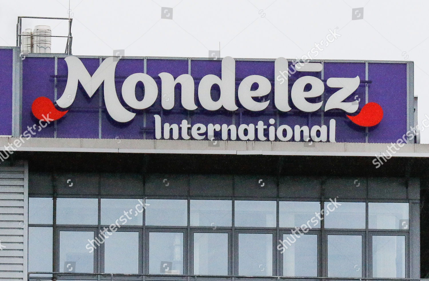 Mondelez International Logo Building Mondelez International Editorial ...