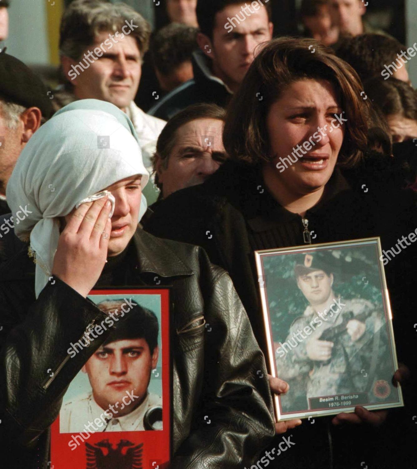 PRISTINA KOSOVO YUGOSLAVIA WOMEN CRY Editorial Stock Photo - Stock ...