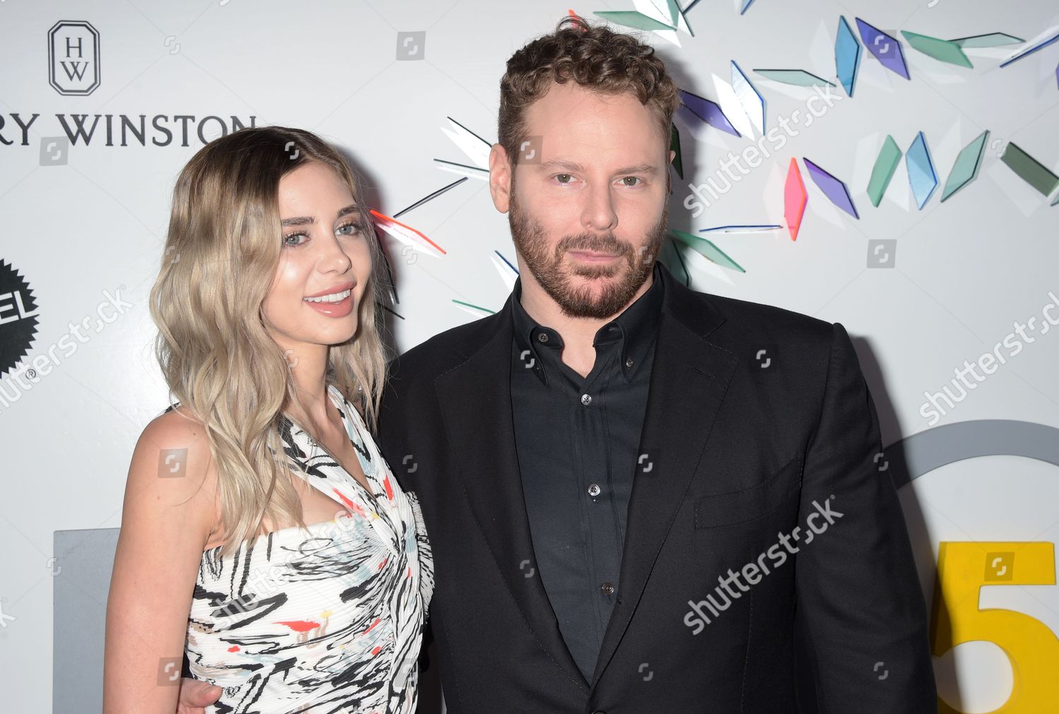 Alexandra Lenas Sean Parker Editorial Stock Photo - Stock Image