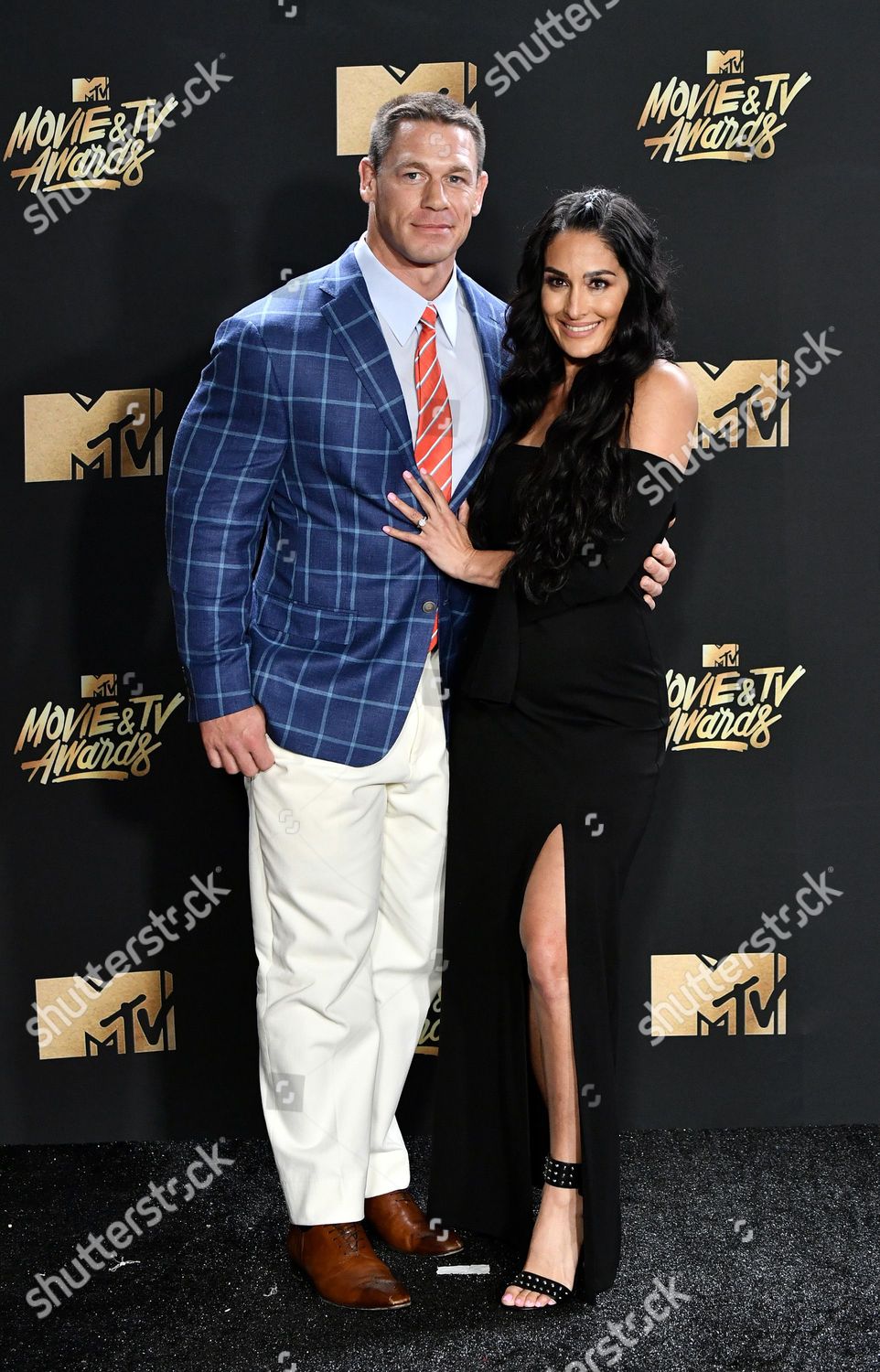 John Cena Nikki Bella Editorial Stock Photo - Stock Image | Shutterstock