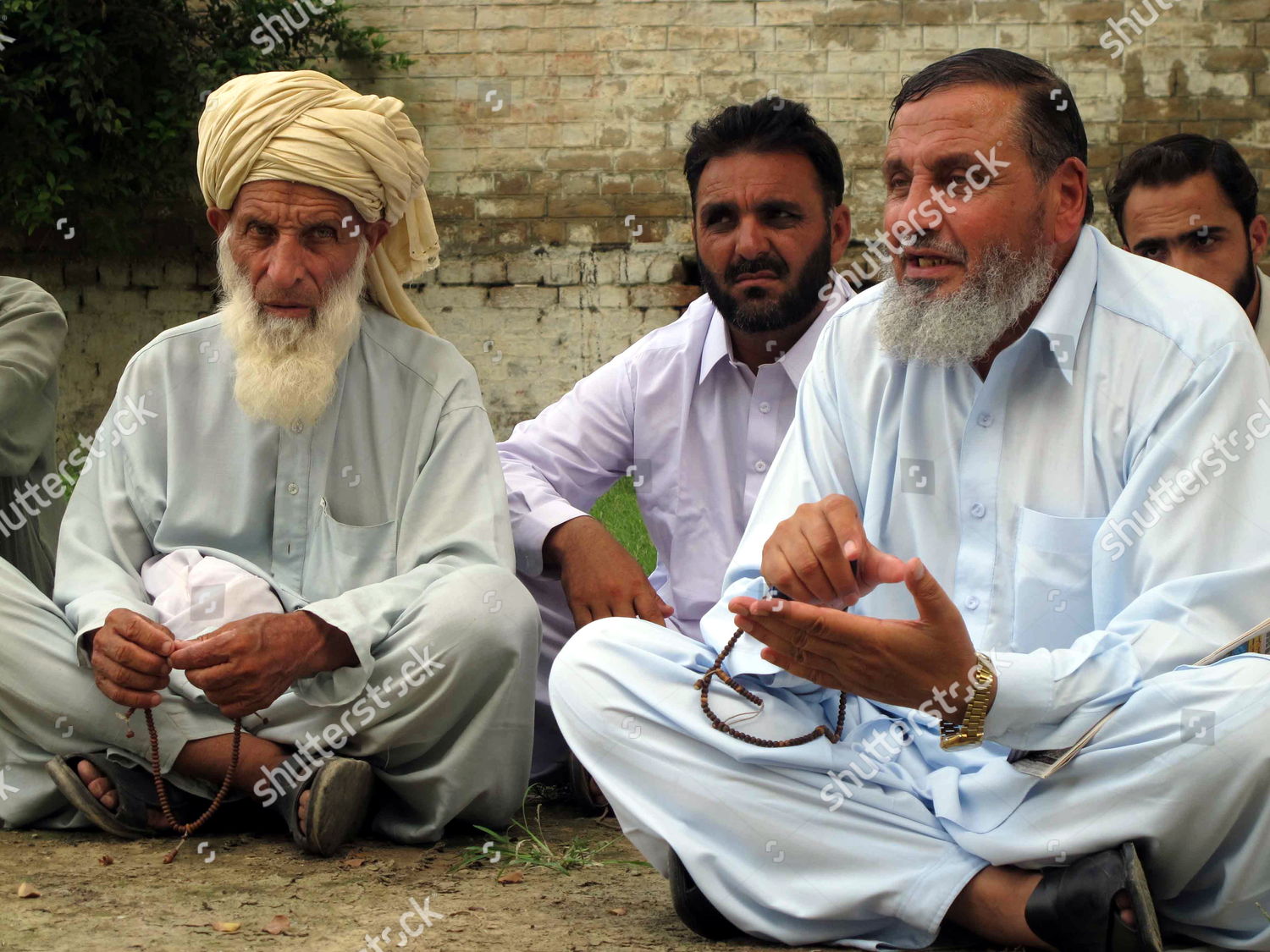 Elders Mehsud Tribe Attend Jirga Centuries Editorial Stock Photo ...