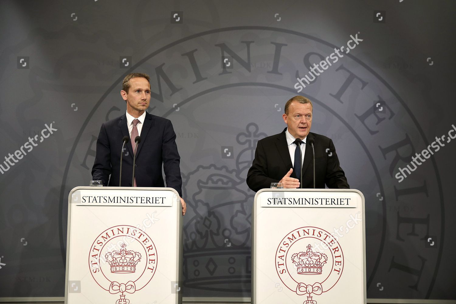 Danish Prime Minister Lars Loekke Rasmussen Editorial Stock Photo ...