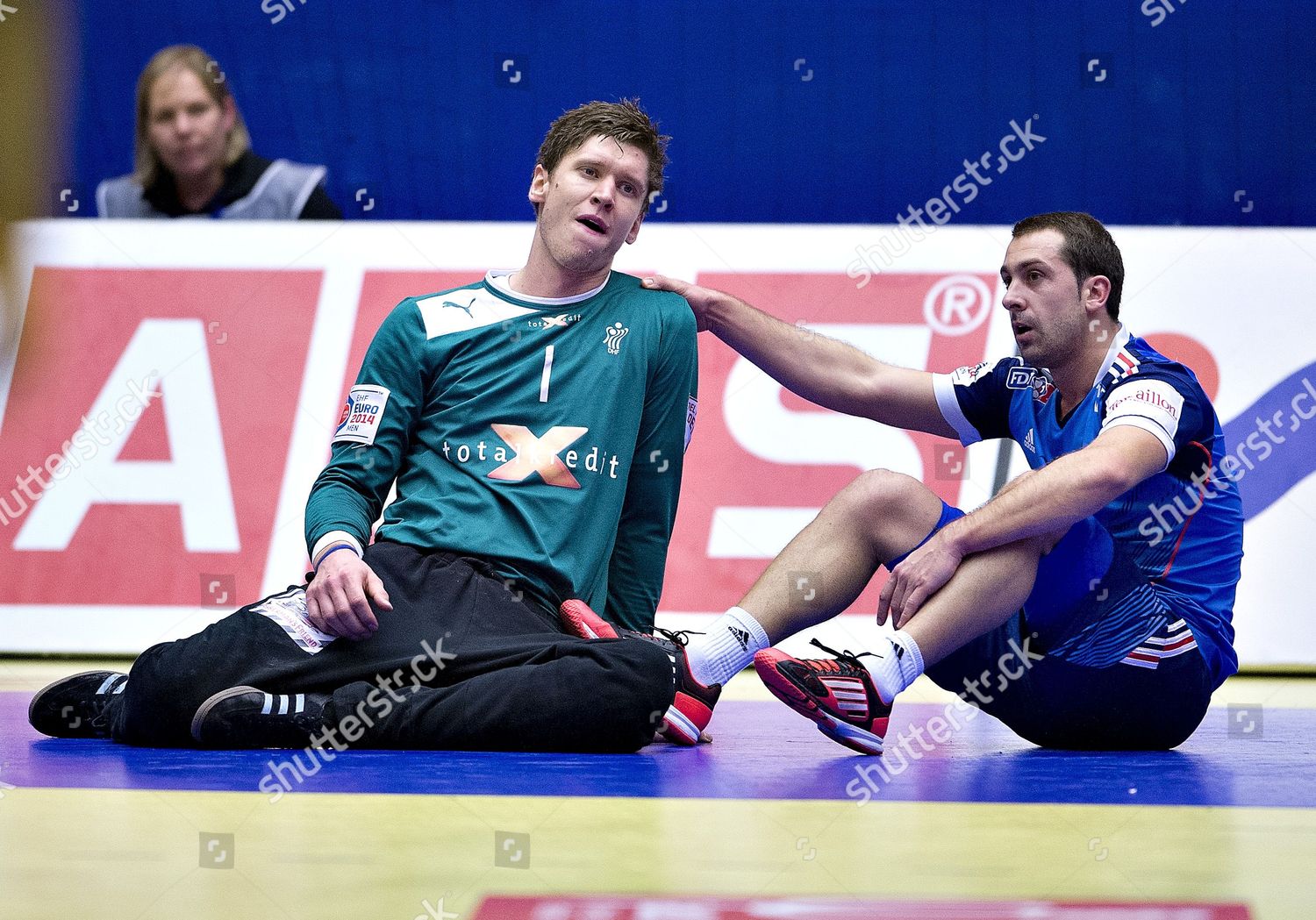 Danish Goalkeper Niklas Landin Jacobsen L Editorial Stock Photo Stock Image Shutterstock