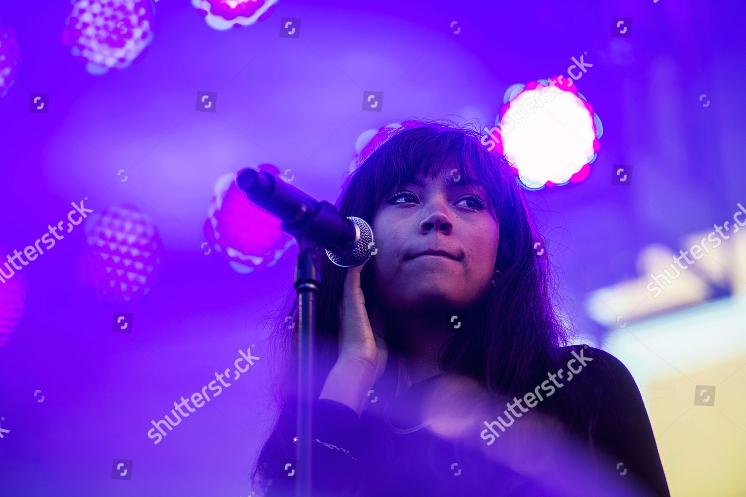 Danishzambian Singer Kwamie Liv Performs On Editorial Stock Photo ...