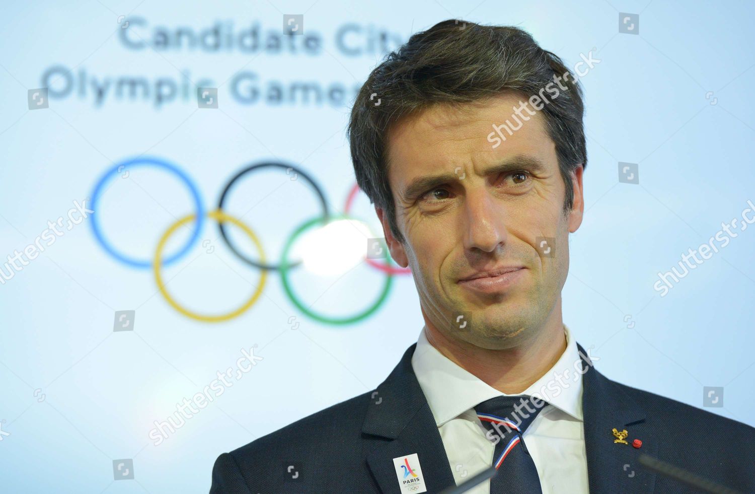 Tony Estanguet Co President Paris 2024 Editorial Stock Photo - Stock ...